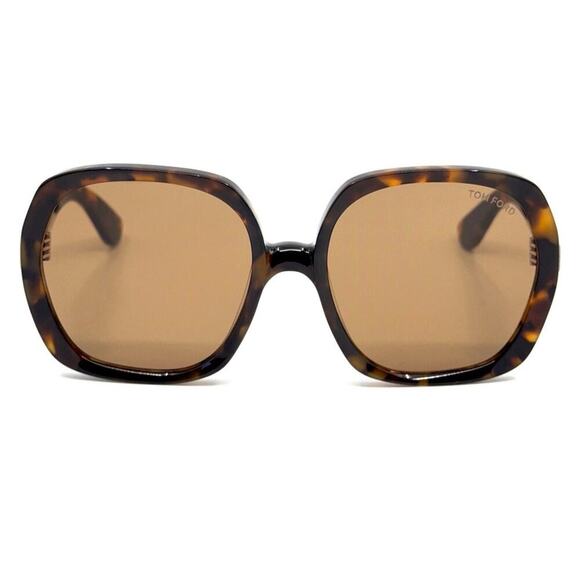 New, TOM FORD Saffron Sunglasses TF1221 52E Authentic main image 5